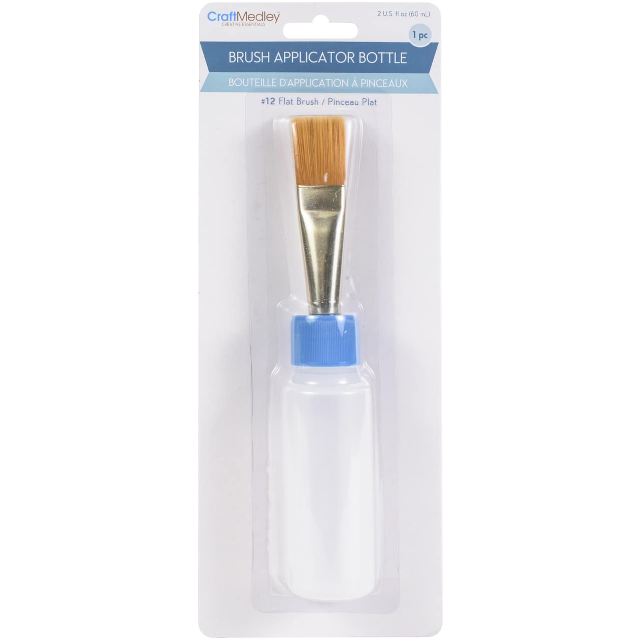 Craft Medley™ Empty Squeeze Bottle With Brush Applicator